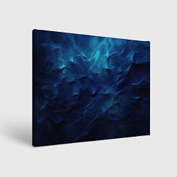 Картина прямоугольная Абстрактные волны глубины