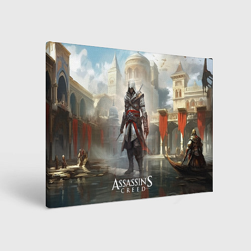 Картина прямоугольная Assassins creed game poster / 3D-принт – фото 1