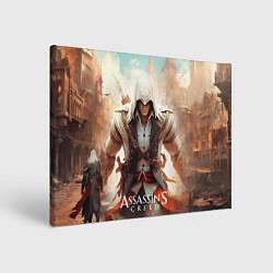 Картина прямоугольная Assassins creed большой город