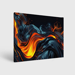 Картина прямоугольная Волнистая темная материя