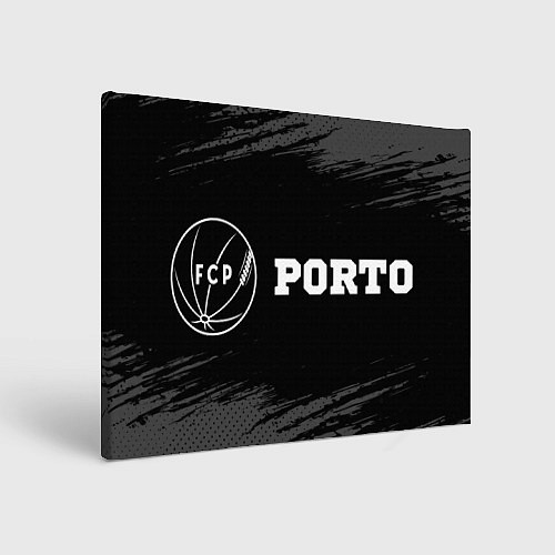 Картина прямоугольная Porto sport на темном фоне по-горизонтали / 3D-принт – фото 1