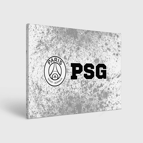 Картина прямоугольная PSG sport на светлом фоне по-горизонтали / 3D-принт – фото 1
