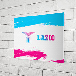 Холст прямоугольный Lazio neon gradient style по-горизонтали, цвет: 3D-принт — фото 2