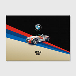 Холст прямоугольный Немецкий родстер BMW Z3, цвет: 3D-принт — фото 2