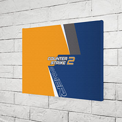 Холст прямоугольный Total Counter-Strike 2, цвет: 3D-принт — фото 2