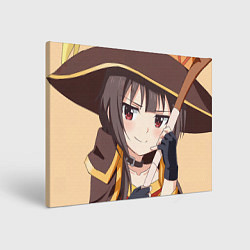 Холст прямоугольный Konosuba Мэгумин cute, цвет: 3D-принт