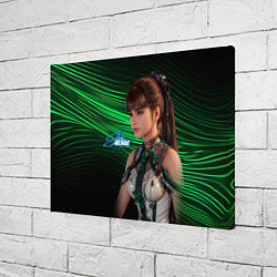 Холст прямоугольный Stellar Blade Eve game, цвет: 3D-принт — фото 2