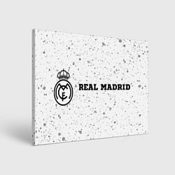 Картина прямоугольная Real Madrid sport на светлом фоне по-горизонтали