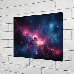 Холст прямоугольный Взрыв в космосе, цвет: 3D-принт — фото 2