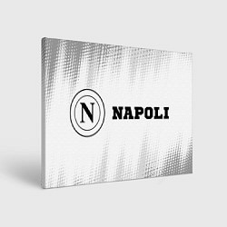 Картина прямоугольная Napoli sport на светлом фоне по-горизонтали