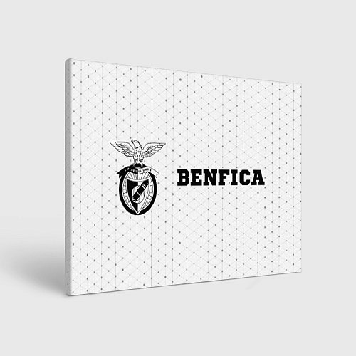 Картина прямоугольная Benfica sport на светлом фоне по-горизонтали / 3D-принт – фото 1