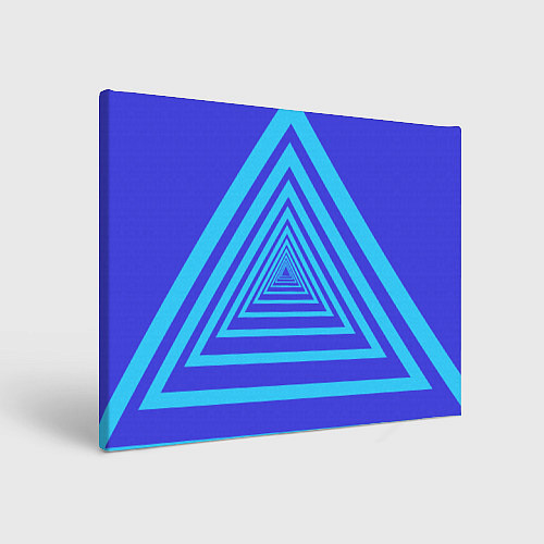 Картина прямоугольная Трансформация треугольника / 3D-принт – фото 1