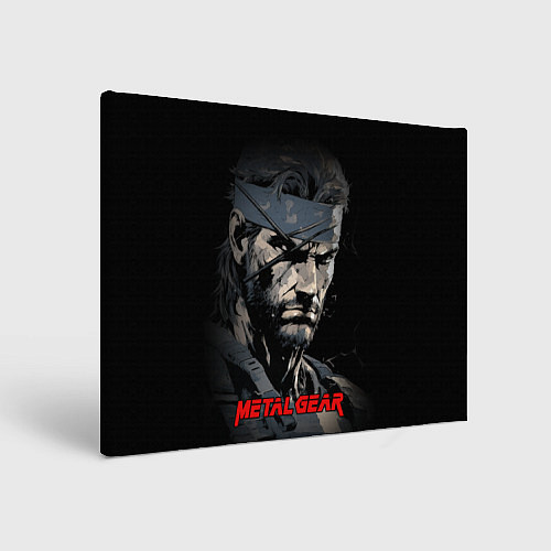 Картина прямоугольная Metal gear Venom Snake / 3D-принт – фото 1