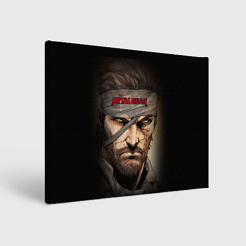 Картина прямоугольная Metal gear Venom Snake / 3D-принт – фото 1