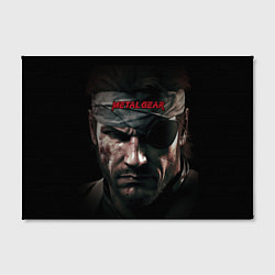 Холст прямоугольный Metal gear Venom Snake, цвет: 3D-принт — фото 2