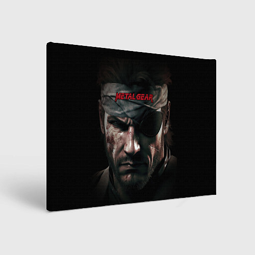 Картина прямоугольная Metal gear Venom Snake / 3D-принт – фото 1