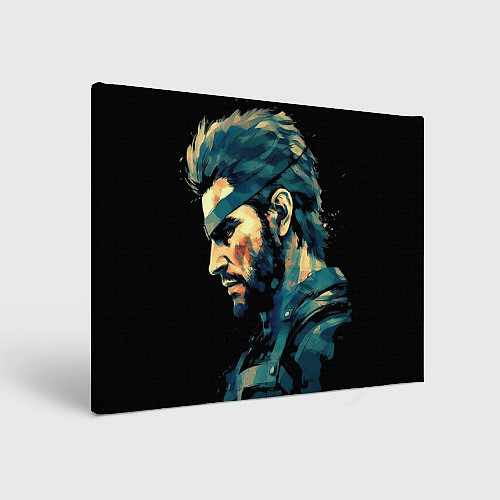 Картина прямоугольная Веном Снейк Metal gear game / 3D-принт – фото 1