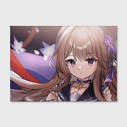Холст прямоугольный Honkai Star Rail Herta, цвет: 3D-принт — фото 2
