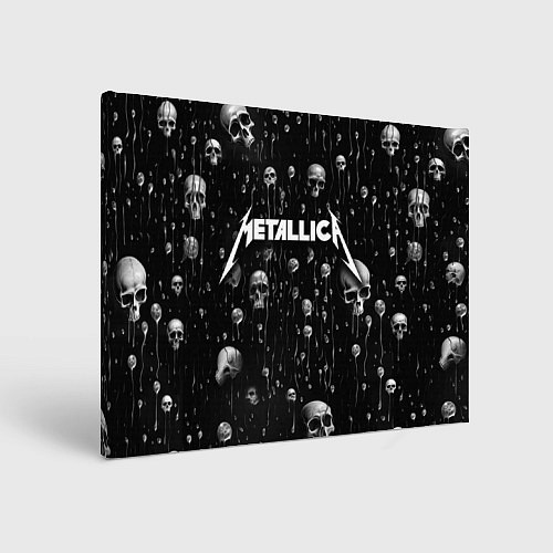 Картина прямоугольная Metallica - rock / 3D-принт – фото 1