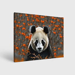 Холст прямоугольный Большой панда, цвет: 3D-принт