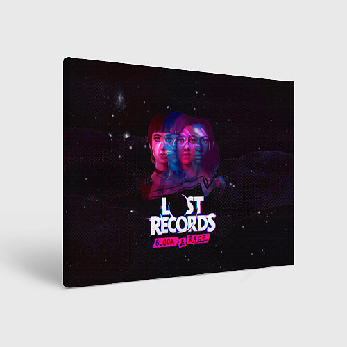 Картина прямоугольная Герои Lost records bloom and rage / 3D-принт – фото 1