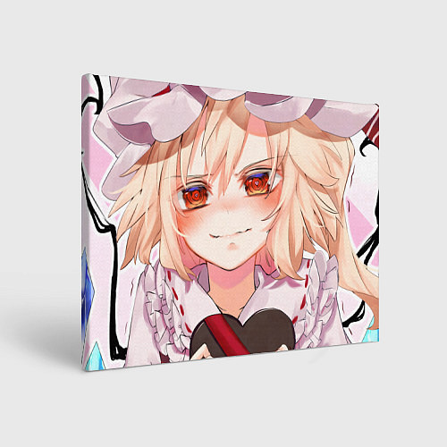 Картина прямоугольная Touhou Project Фландр Скарлет с подарком в форме с / 3D-принт – фото 1