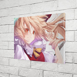 Холст прямоугольный Touhou Project Фландр Скарлет мило улыбается, цвет: 3D-принт — фото 2