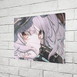 Холст прямоугольный Touhou Project Remilia Scarlet hunter, цвет: 3D-принт — фото 2