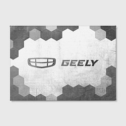 Холст прямоугольный Geely - white gradient по-горизонтали, цвет: 3D-принт — фото 2