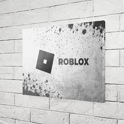 Холст прямоугольный Roblox - white gradient по-горизонтали, цвет: 3D-принт — фото 2