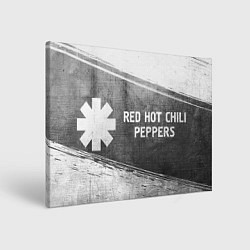 Картина прямоугольная Red Hot Chili Peppers - grey gradient по-горизонта