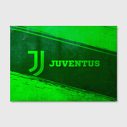 Холст прямоугольный Juventus - green gradient по-горизонтали, цвет: 3D-принт — фото 2