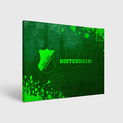 Картина прямоугольная Hoffenheim - green gradient по-горизонтали