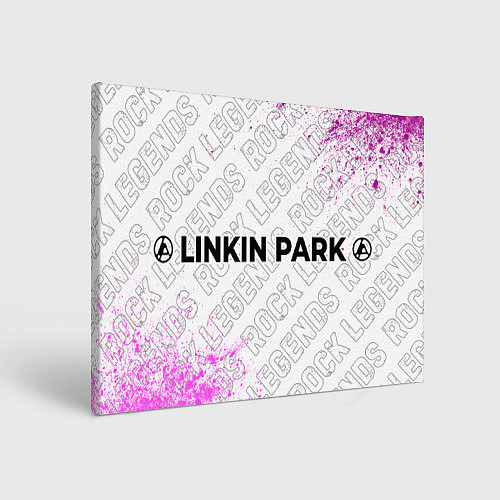 Картина прямоугольная Linkin Park 2024 rock legends по-горизонтали / 3D-принт – фото 1