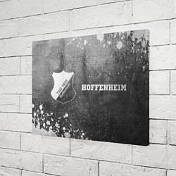 Холст прямоугольный Hoffenheim - grey gradient по-горизонтали, цвет: 3D-принт — фото 2