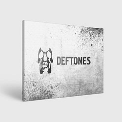 Картина прямоугольная Deftones - white gradient по-горизонтали