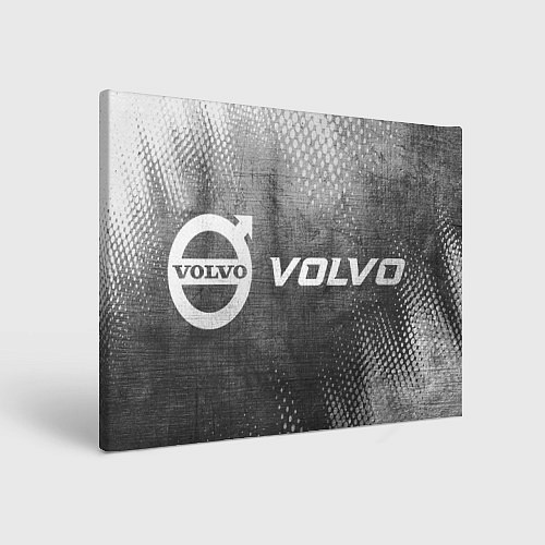 Картина прямоугольная Volvo - grey gradient по-горизонтали / 3D-принт – фото 1