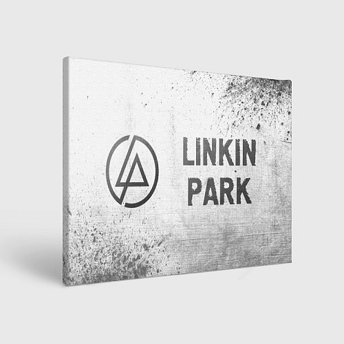 Картина прямоугольная Linkin Park - white gradient по-горизонтали / 3D-принт – фото 1