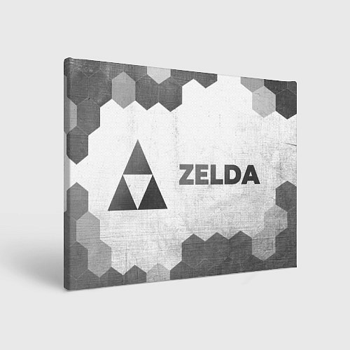 Картина прямоугольная Zelda - white gradient по-горизонтали / 3D-принт – фото 1