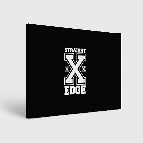 Картина прямоугольная Straight edge SXE / 3D-принт – фото 1