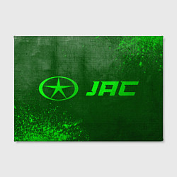 Холст прямоугольный JAC - green gradient по-горизонтали, цвет: 3D-принт — фото 2