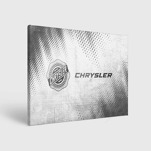 Картина прямоугольная Chrysler - white gradient по-горизонтали / 3D-принт – фото 1