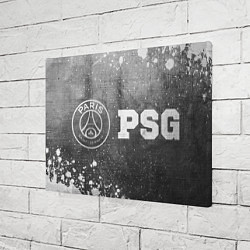 Холст прямоугольный PSG - grey gradient по-горизонтали, цвет: 3D-принт — фото 2