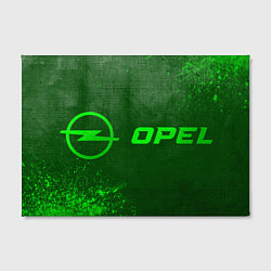 Холст прямоугольный Opel - green gradient по-горизонтали, цвет: 3D-принт — фото 2