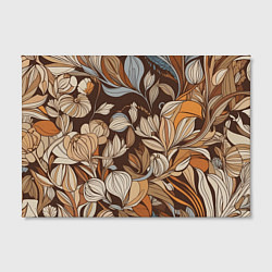 Холст прямоугольный Спокойная ботаническая иллюстрация, цвет: 3D-принт — фото 2