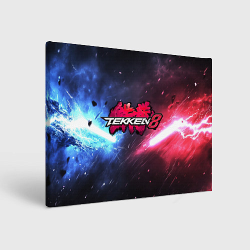 Картина прямоугольная Сопротивление в Tekken 8 / 3D-принт – фото 1