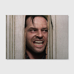 Холст прямоугольный The shining - heres johnny, цвет: 3D-принт — фото 2