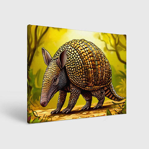 Картина прямоугольная Огромный броненосец / 3D-принт – фото 1