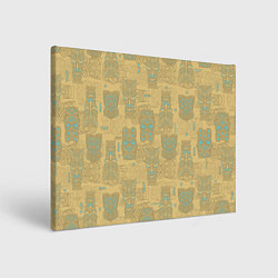 Картина прямоугольная Маски Тики