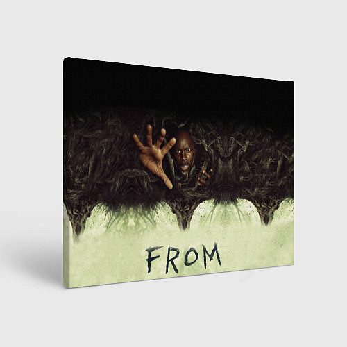 Картина прямоугольная Извне сериал ужастик / 3D-принт – фото 1